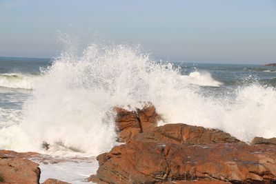 Waves Crashing