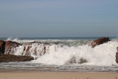 Water Over The Rocks
